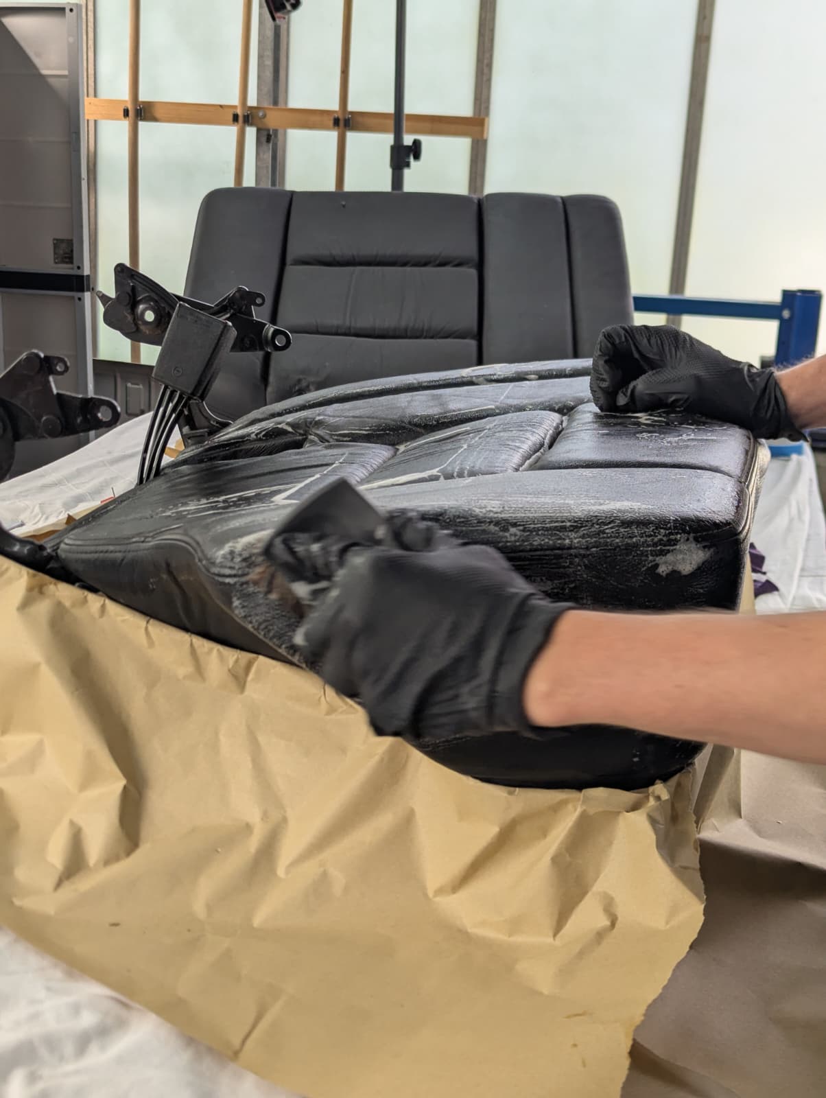 Lederreparatur